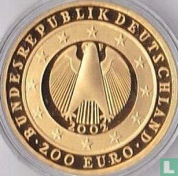 Germany 200 euro 2002 (F) "Introduction of the euro currency" - Image 1