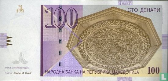 Macedonië 100 Denari 2009 - Afbeelding 1