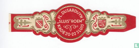 Fl. Dusarduyn „Sluis' Roem" Kade 20-22 Sluis - Afbeelding 1