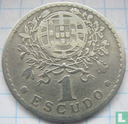 Portugal 1 escudo 1930 - Image 2