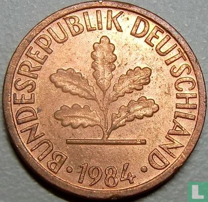 Deutschland 1 Pfennig 1984 (F) - Bild 1