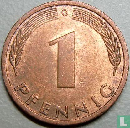 Germany 1 pfennig 1984 (G) - Image 2