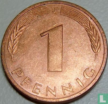 Duitsland 1 pfennig 1981 (J) - Afbeelding 2