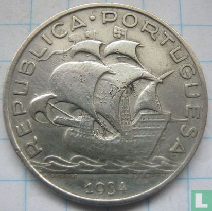 Portugal 5 Escudo 1934 - Bild 1