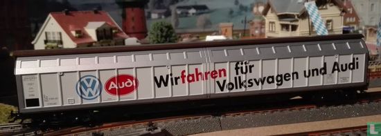 Schuifwandwagen DB "Wir Fahren für Volkswagen und Audi"