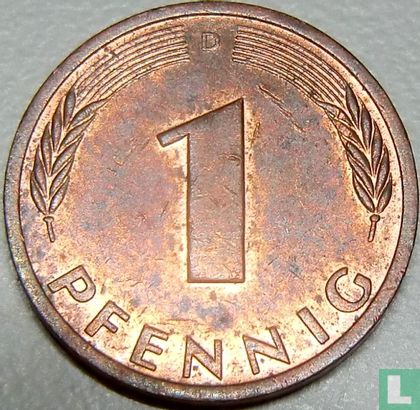 Allemagne 1 pfennig 1983 (D) - Image 2