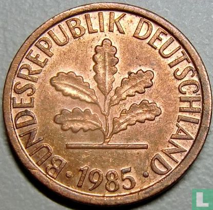 Allemagne 1 pfennig 1985 (D) - Image 1