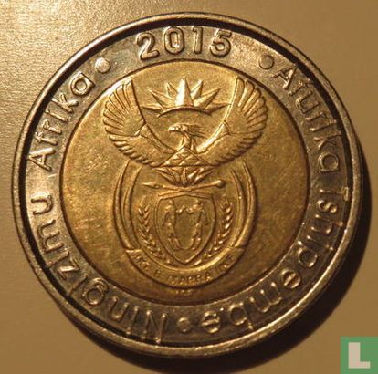 Zuid-Afrika 5 rand 2015 - Afbeelding 1