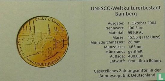 Allemagne 100 euro 2004 (F) "Bamberg" - Image 3
