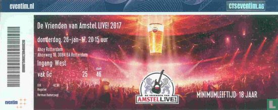 Vrienden van Amstel Live! 2017