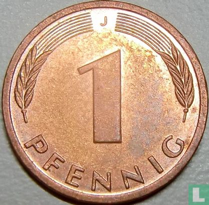 Allemagne 1 pfennig 1990 (J) - Image 2