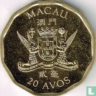 Macau 20 avos 1999 - Afbeelding 2
