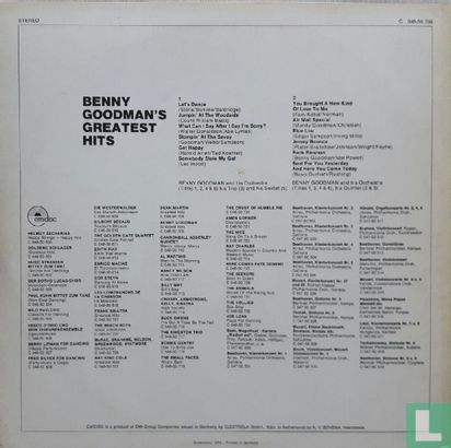 Benny Goodman's Greatest Hits - Bild 2