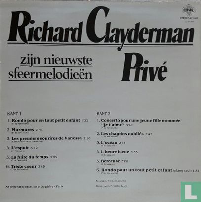 Richard Clayderman Privé - Afbeelding 2