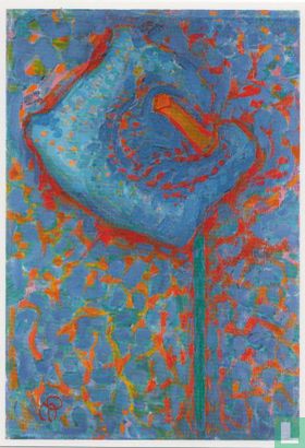 Aaronskelk, blauwe bloem, 1908/09 - Image 1