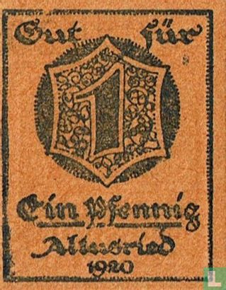 Altusried 1 Pfennig 1920 - Afbeelding 1