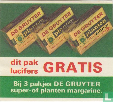 De Gruyter planten - tafelmargarine  - Afbeelding 1