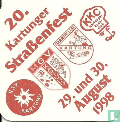 20.Kartunger Strassenfest - Afbeelding 1