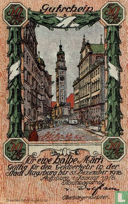 Augsburg 50 Pfennig 1918 - Image 1