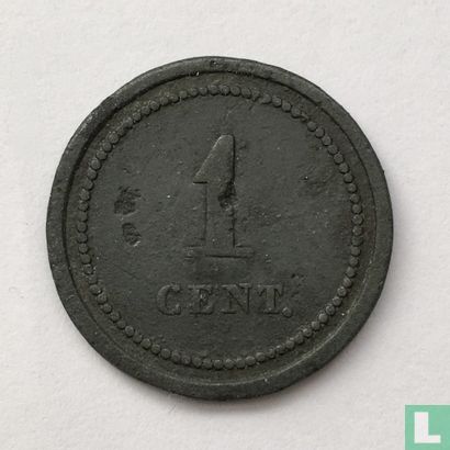 1 cent 1834 Rotterdam - Image 2