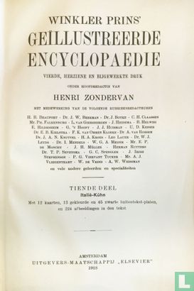 Winkler Prins' geïllustreerde encyclopaedie - Afbeelding 3