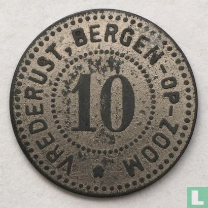 Vrederust 10 cent Bergen op Zoom - Image 1