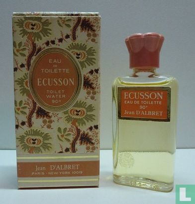 Ecusson EdT 10ml label orange box - Image 1