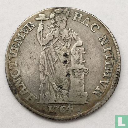 Holland 1 gulden 1764 - Image 1