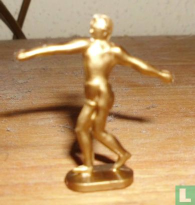 Discus throwing [golden] - Image 1