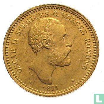 Sweden 10 Kronor 1874 - Image 1