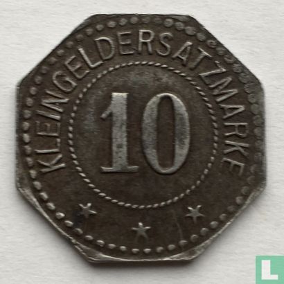 Coburg 10 pfennig 1917 (ijzer - type 1) - Afbeelding 2