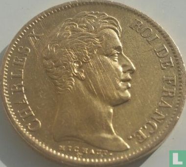 Frankrijk 40 francs 1828 - Afbeelding 2