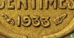 Frankrijk 50 centimes 1933 (gesloten 9)  - Afbeelding 3
