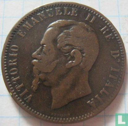 Italie 10 centesimi 1866 (M) - Image 2