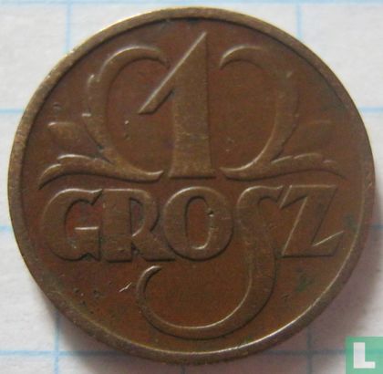 Pologne 1 grosz 1935 - Image 2
