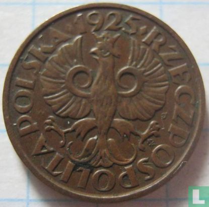 Poland 1 grosz 1925 - Image 1