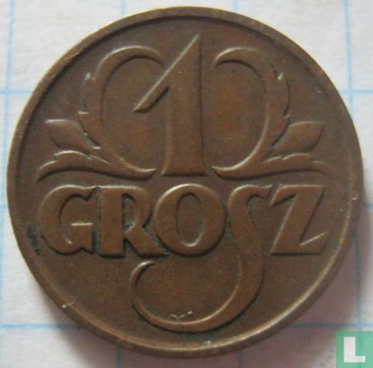 Poland 1 grosz 1925 - Image 2