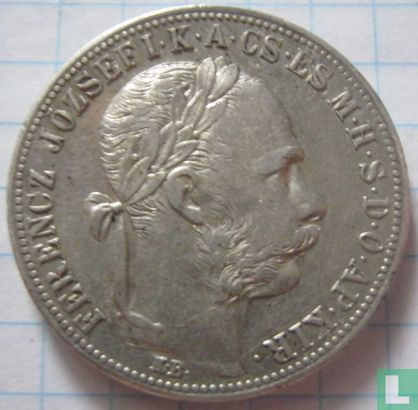Hungary 1 forint 1883 - Image 2