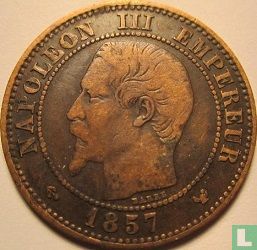 Frankrijk 2 centimes 1857 (W) - Afbeelding 1