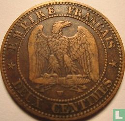 Frankrijk 2 centimes 1857 (W) - Afbeelding 2
