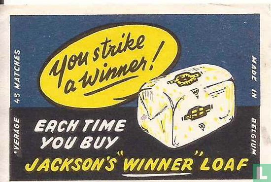 Each time you buy Jackson's "winner" loaf