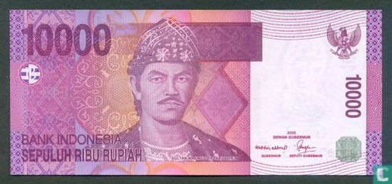 Indonesië 10.000 Rupiah 2008 - Afbeelding 1