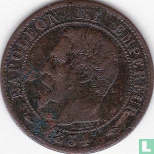 France 1 centime 1854 (A) - Image 1
