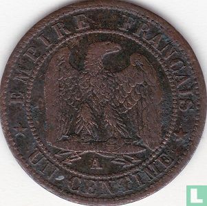 France 1 centime 1854 (A) - Image 2