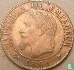 France 1 centime 1861 (BB) - Image 1