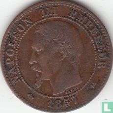 Frankrijk 2 centimes 1857 (B) - Afbeelding 1