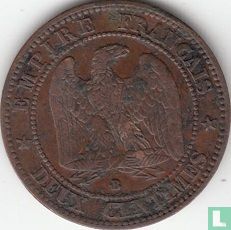 Frankrijk 2 centimes 1857 (B) - Afbeelding 2