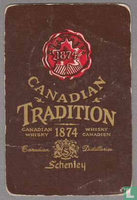 Joker, Canada, Speelkaarten, Playing Cards Schenley Canadian Whisky - Bild 2
