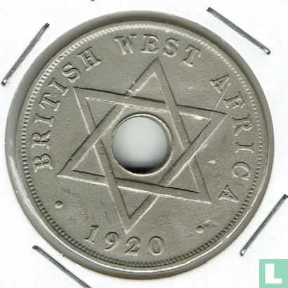 Britisch Westafrika 1 Penny 1920 (KN) - Bild 1