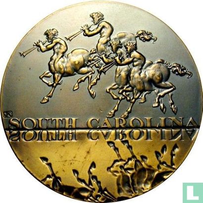 USA  Brookgreen Gardens, South Carolina  Members Medal #14  (John Cook's Centaur)  1986 - Afbeelding 1